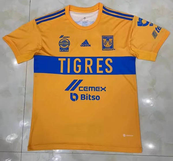 AAA Quality Tigres UANL 22/23 Home Soccer Jersey